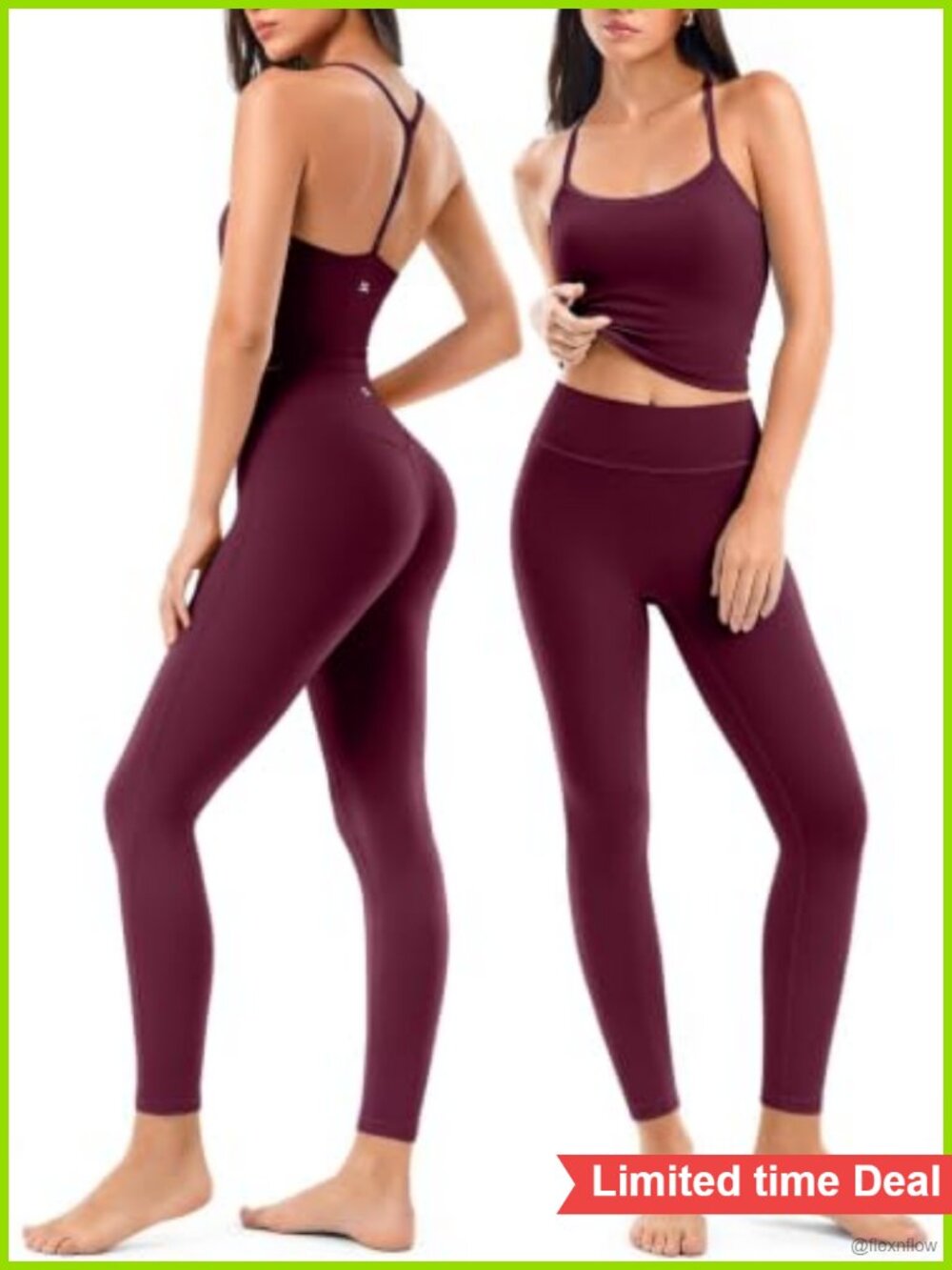 Seamless Workout Set Nylon Spandex Sports Bra Leggings